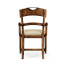 Casual Planked Dining Arm Chair