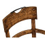 Casual Planked Dining Arm Chair