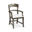 Casual Planked Dining Arm Chair