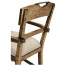 Casual Planked Dining Arm Chair
