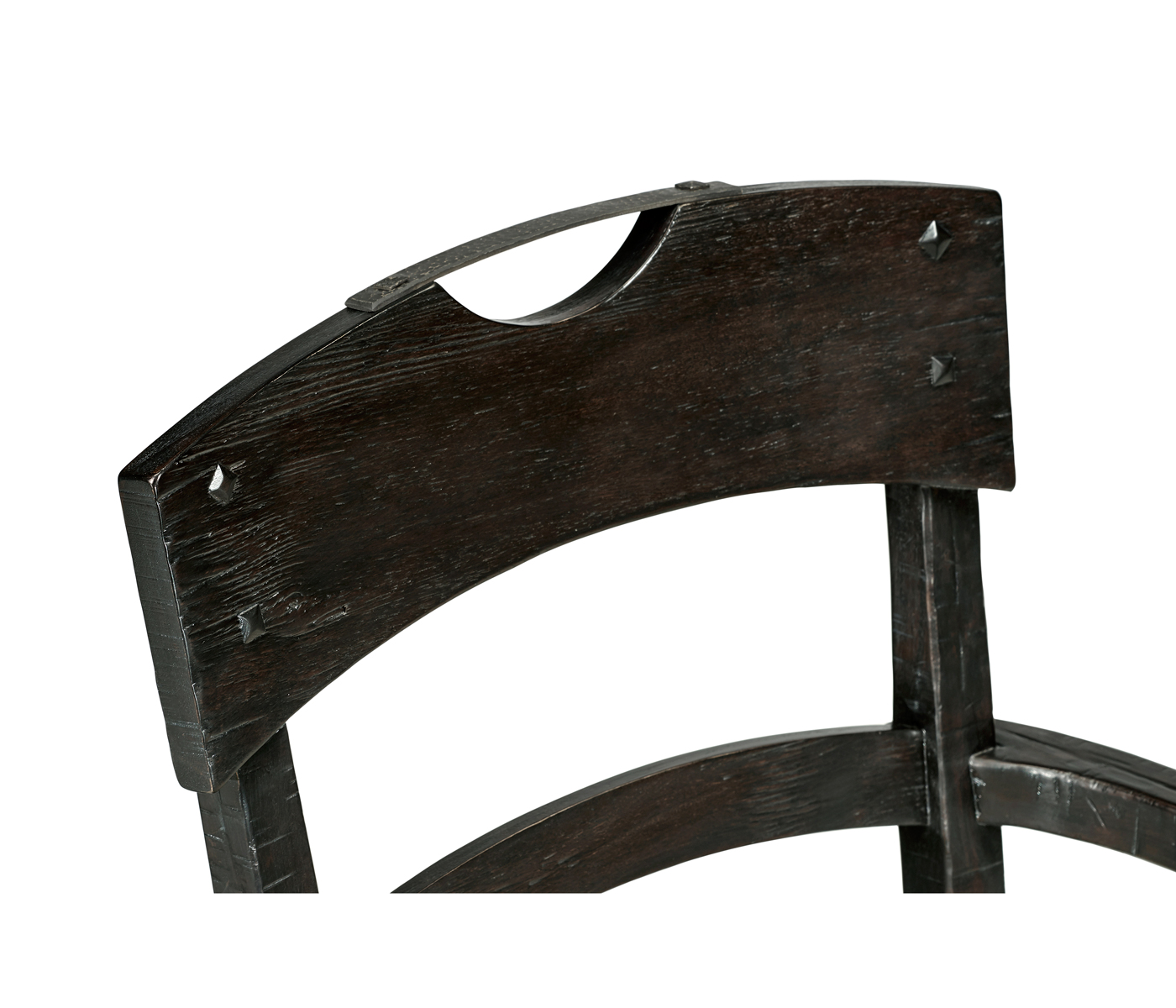 Casual Planked Dining Arm Chair