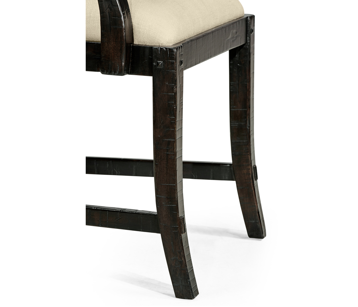 Casual Planked Dining Arm Chair
