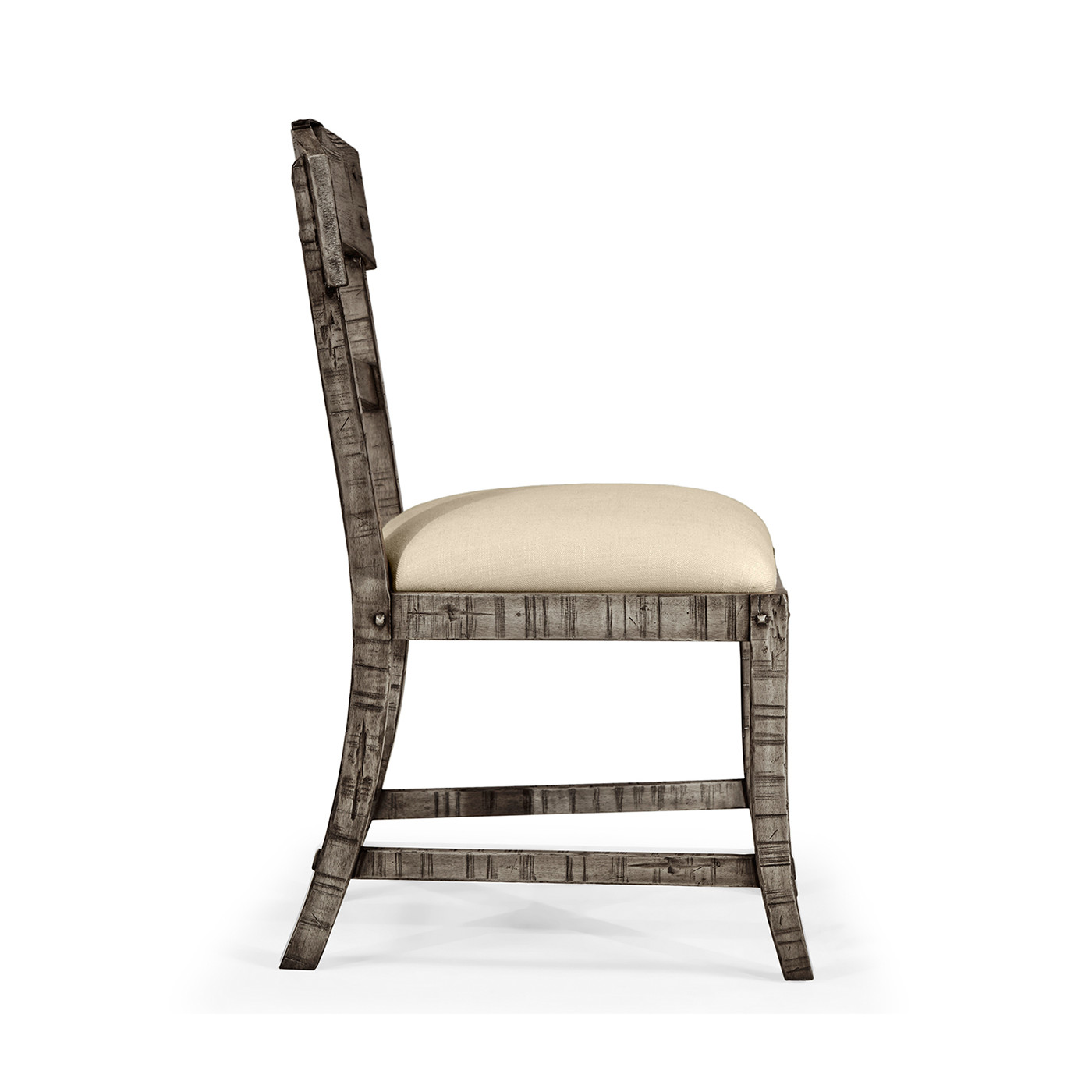 Casual Planked Dining Side Chair