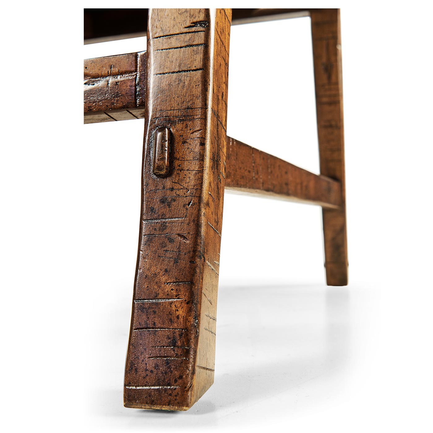 Casual Planked Dining Side Chair