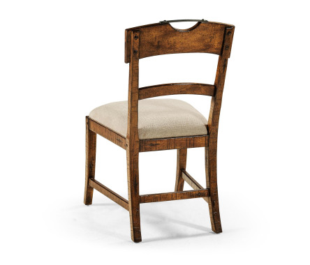 Casual Planked Dining Side Chair