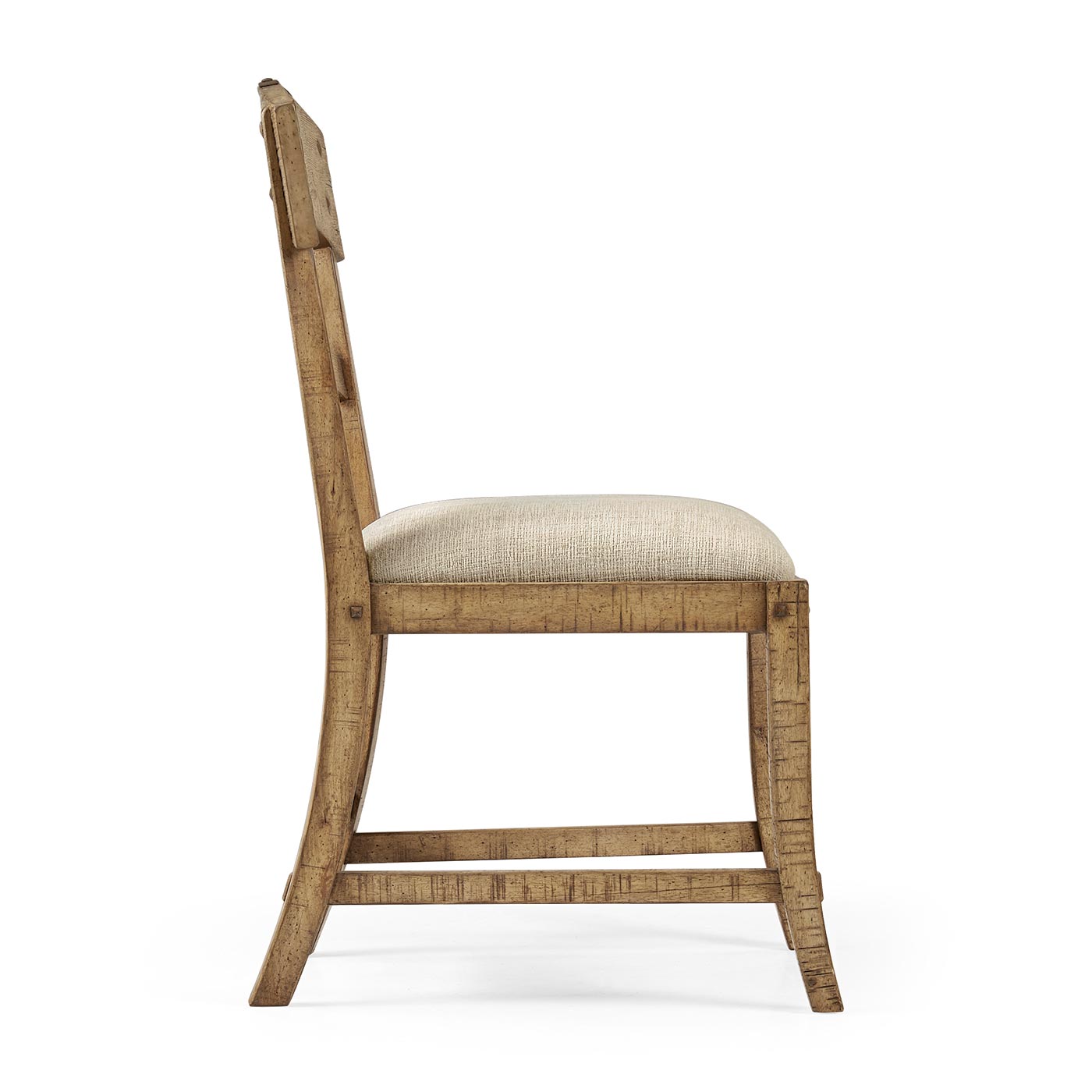 Casual Planked Dining Side Chair