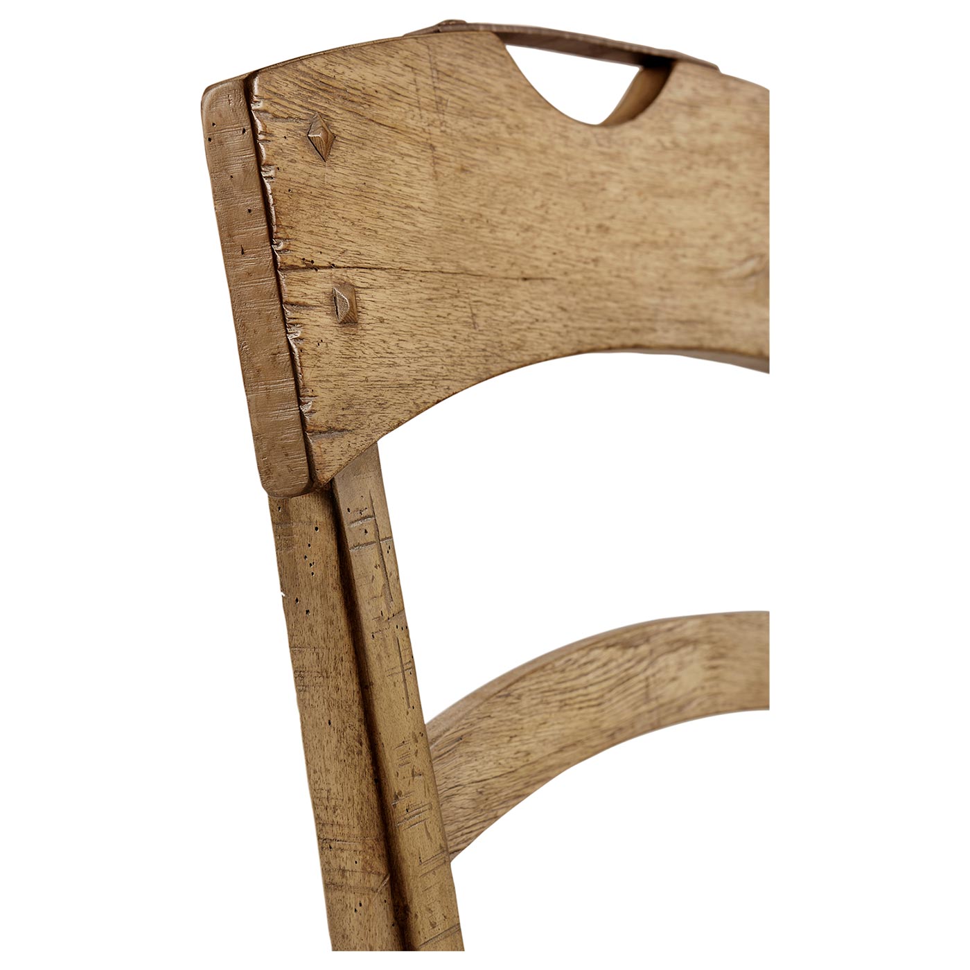 Casual Planked Dining Side Chair