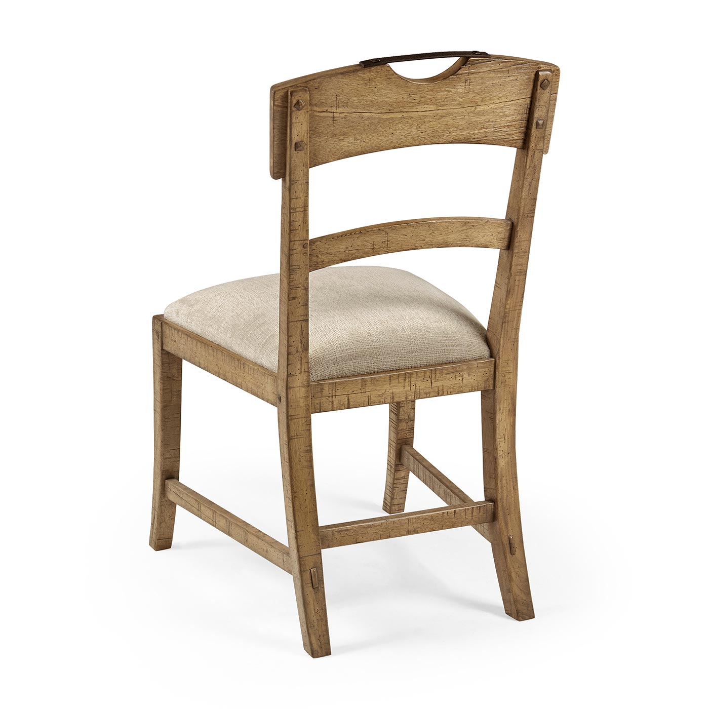 Casual Planked Dining Side Chair