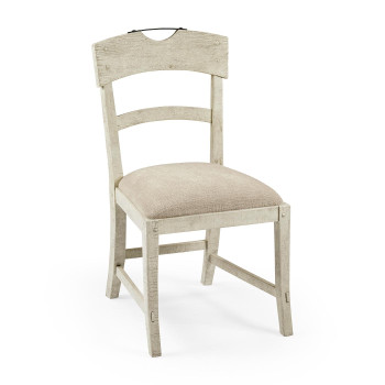 Casual Planked Dining Side Chair