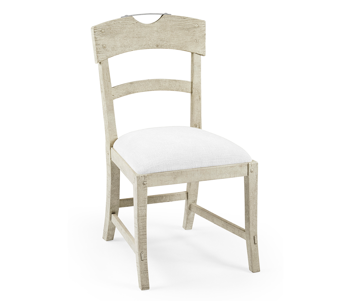 Casual Planked Dining Side Chair