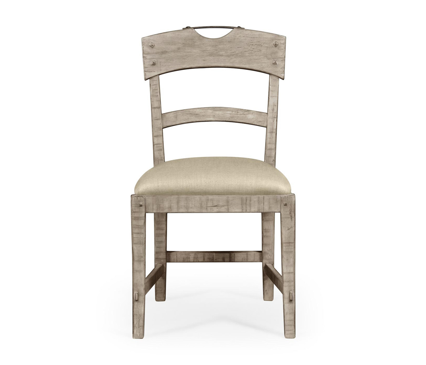 Casual Planked Dining Side Chair