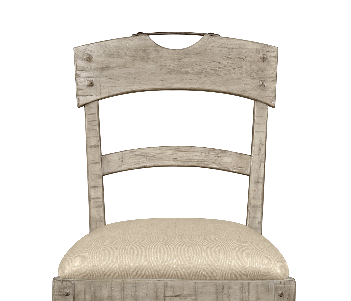 Casual Planked Dining Side Chair