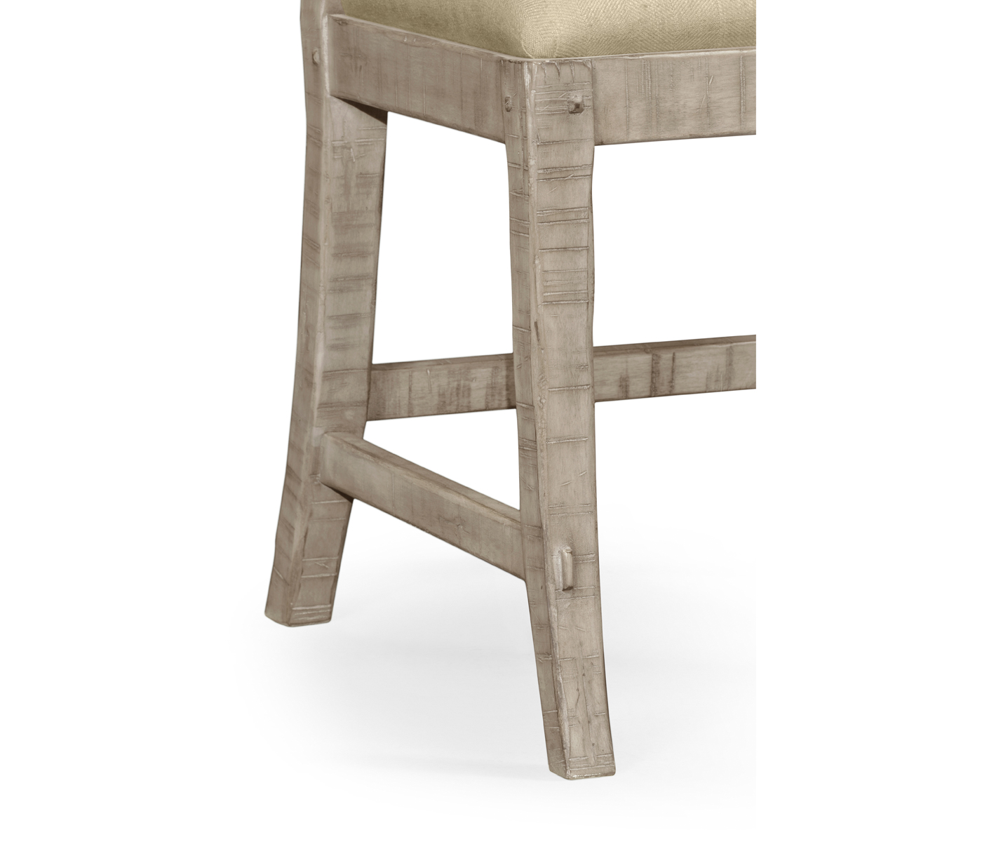 Casual Planked Dining Side Chair