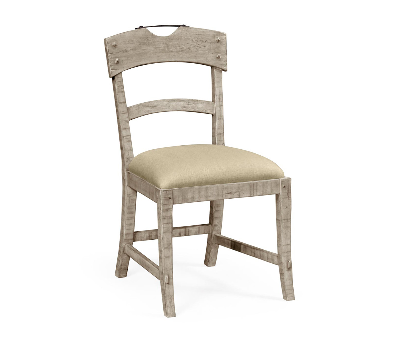 Casual Planked Dining Side Chair