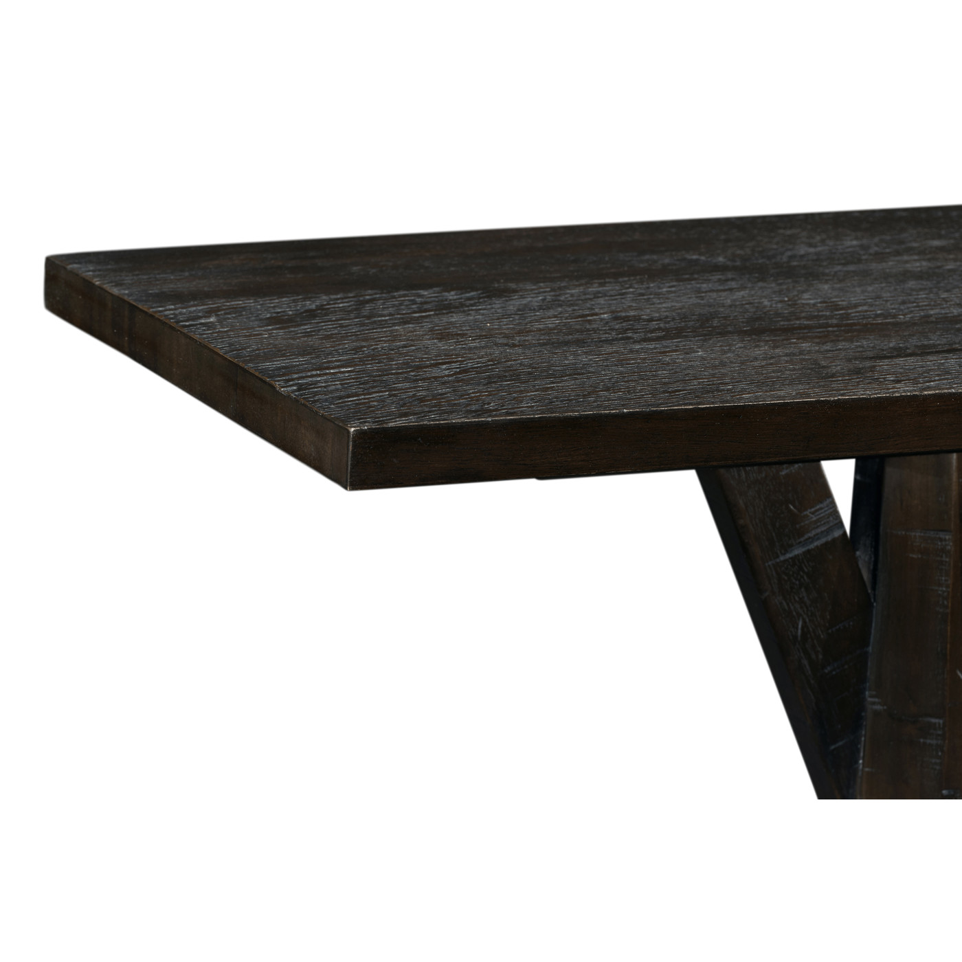 Dark Ale Rectangular Side Table