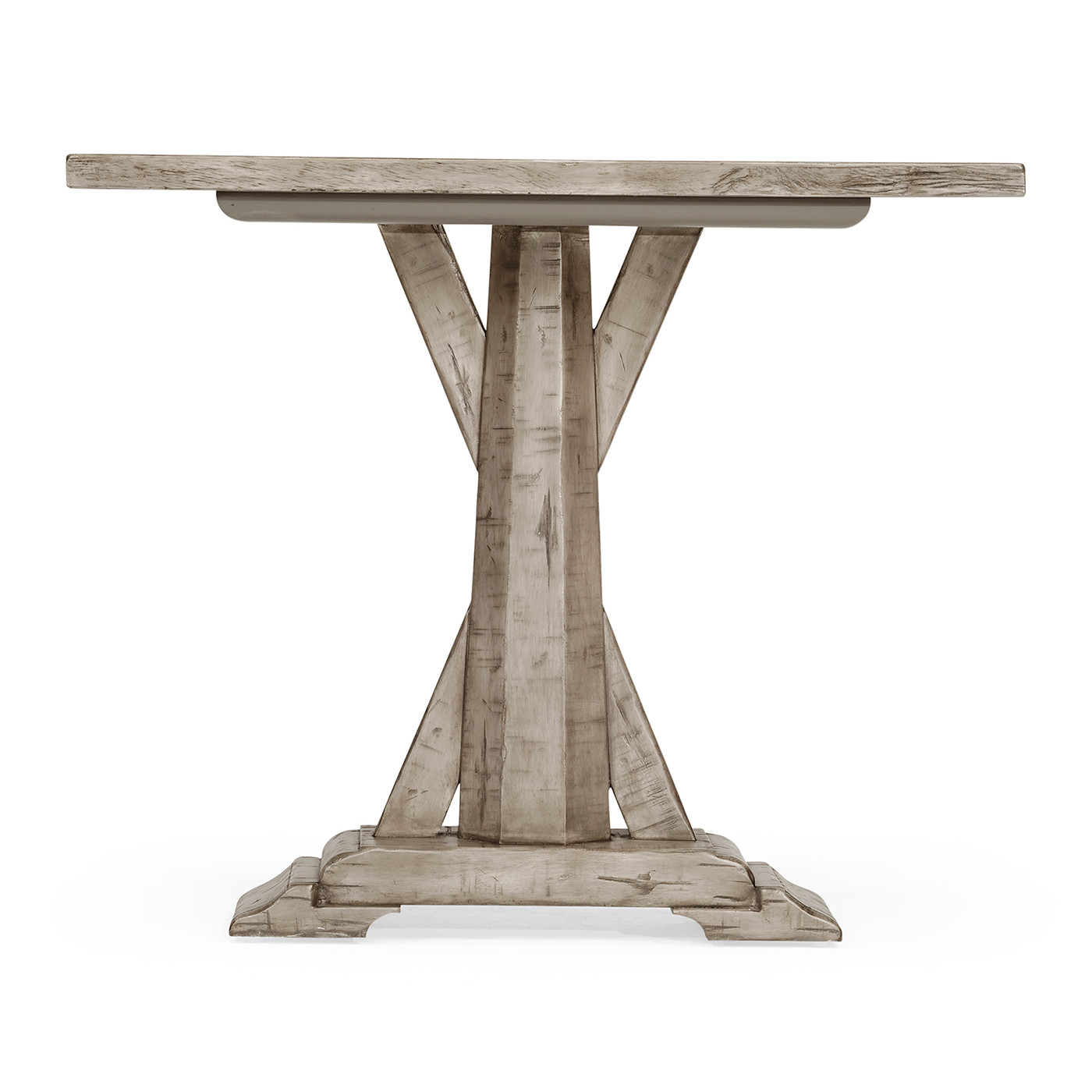 Rustic Grey Rectangular Side Table