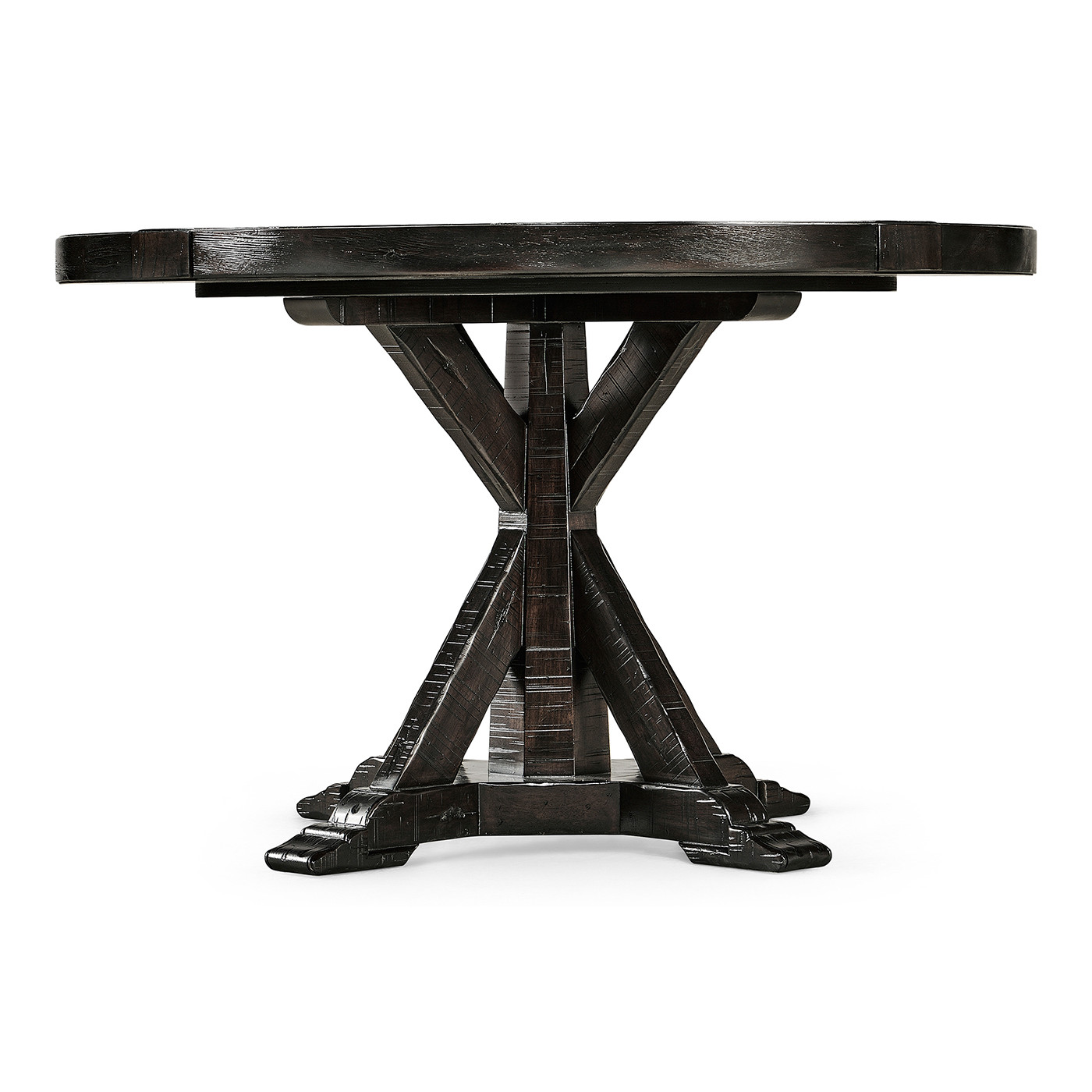 Dark Ale Circular Dining Table 48