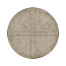 Rustic Grey Circular Dining Table 48