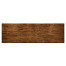 Casual Narrow Country Walnut Topped Bench