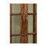 Plank Country Walnut Fully Glazed Bookcase with Strap Handles