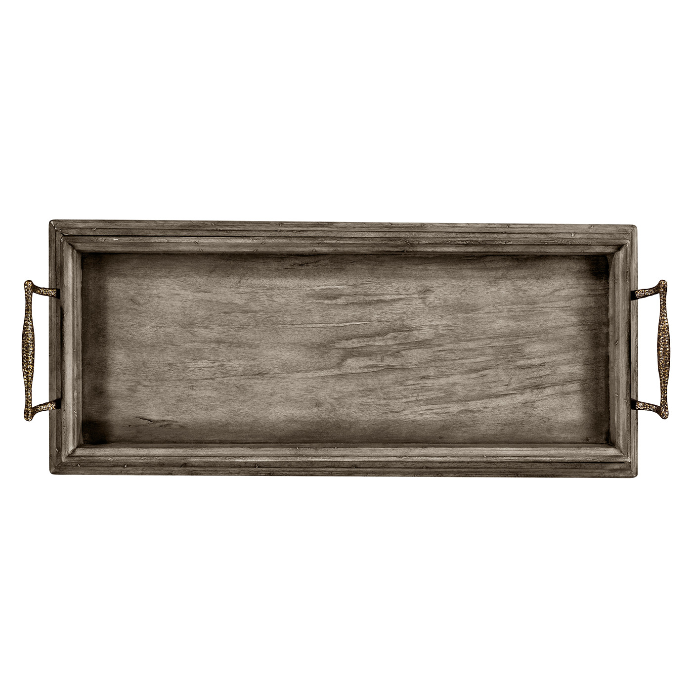 Four-Tier Wine Shelf in Antique Dark Grey