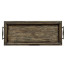 Dark Driftwood Four-Tier Wine Shelf