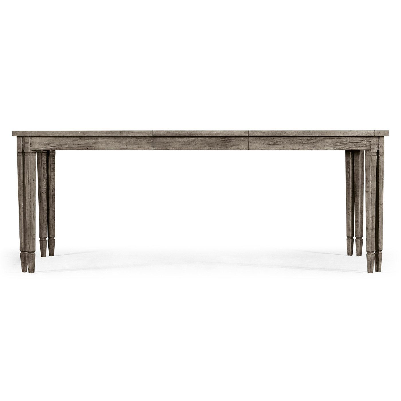 Casual Rectangular Dining Table in Antique Dark Grey 60