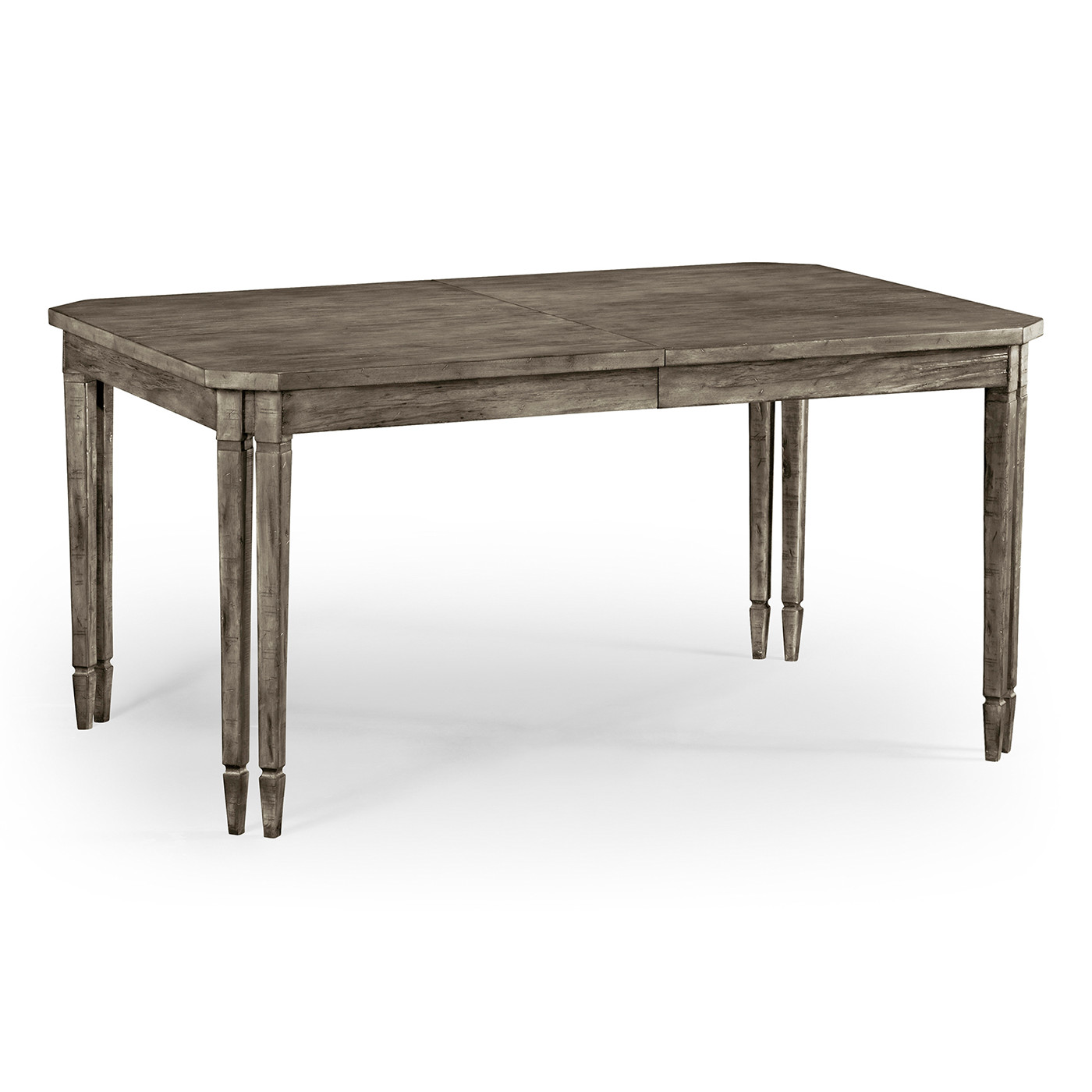 Casual Rectangular Dining Table in Antique Dark Grey 60