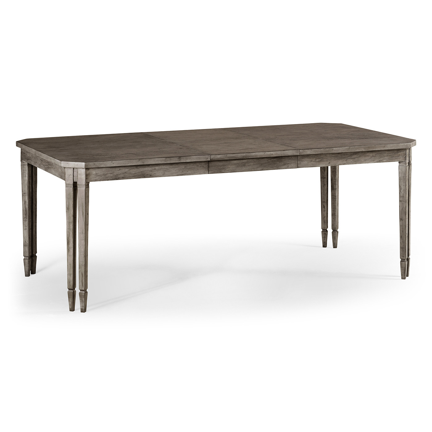 Casual Rectangular Dining Table in Antique Dark Grey 60