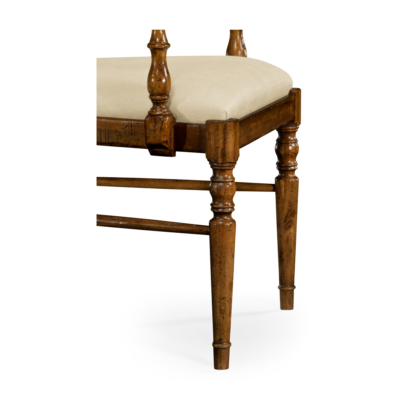 Casual Curved Back Arm Chair