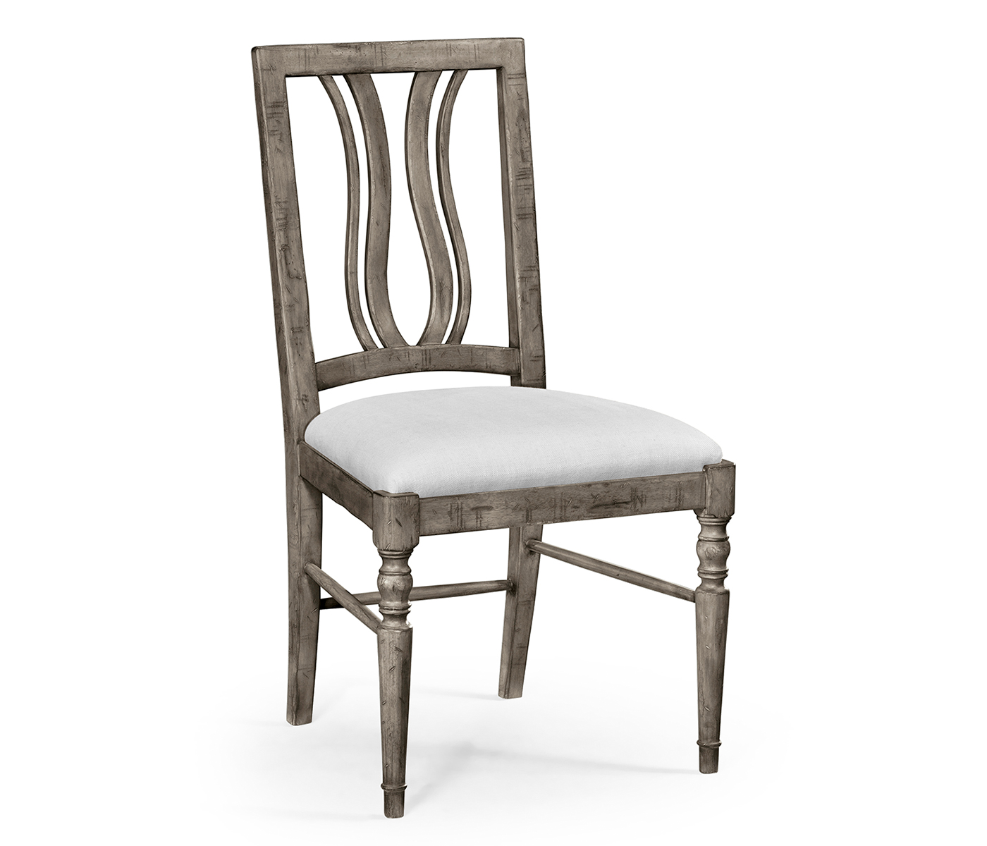 Casual Curved Back Side Chair