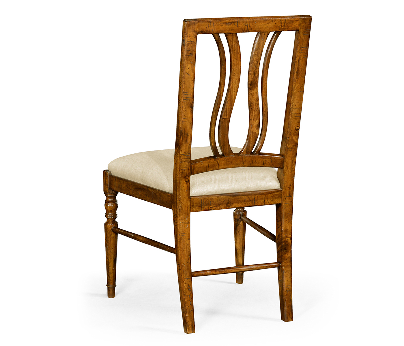 Casual Curved Back Side Chair