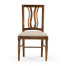 Casual Curved Back Side Chair