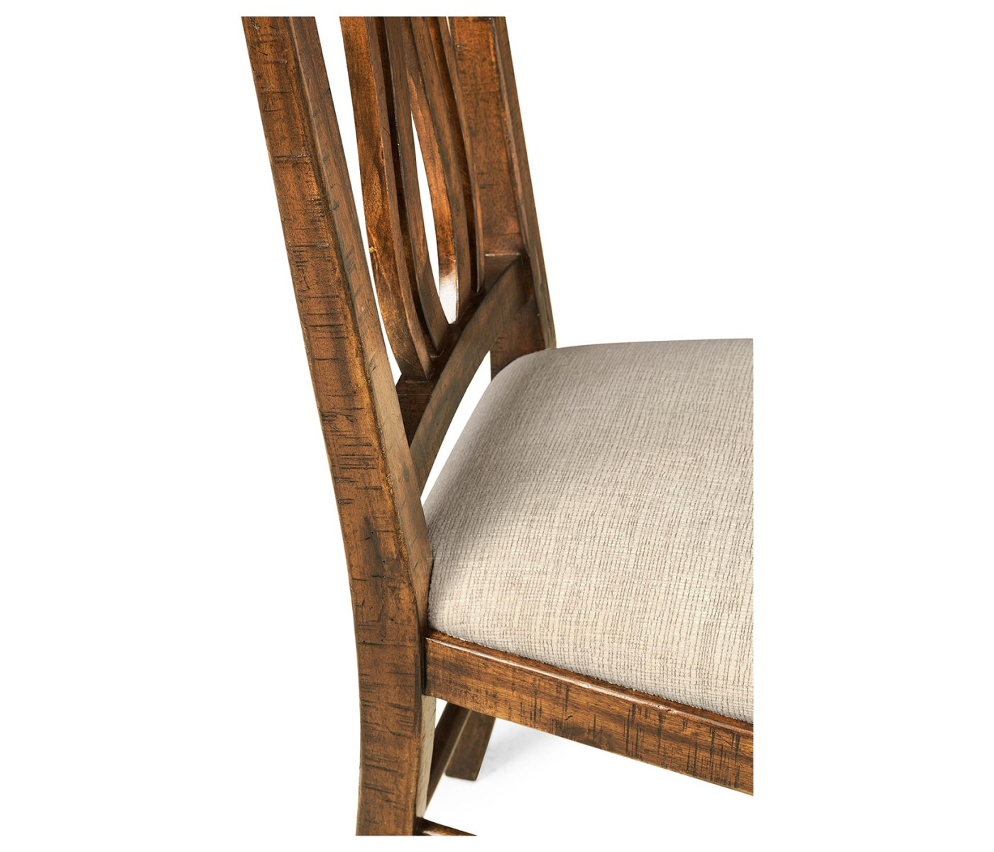 Casual Curved Back Side Chair