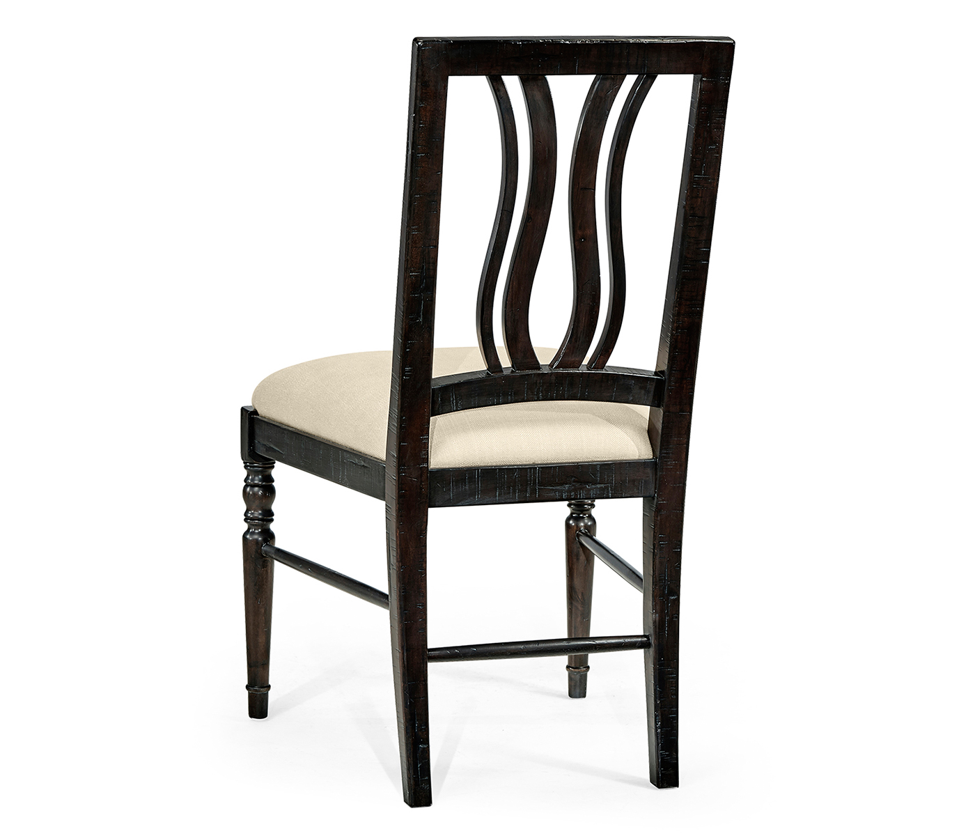 Casual Curved Back Side Chair
