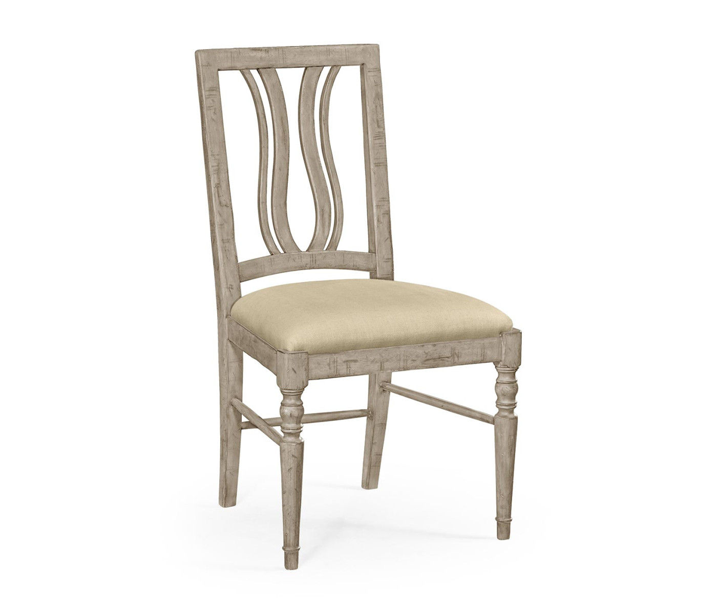 Casual Curved Back Side Chair