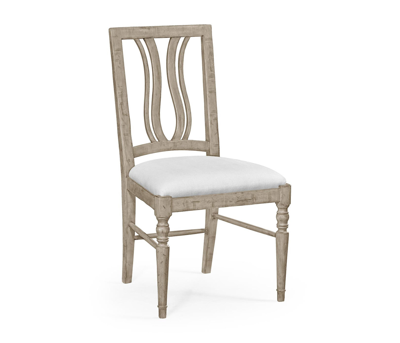 Casual Curved Back Side Chair