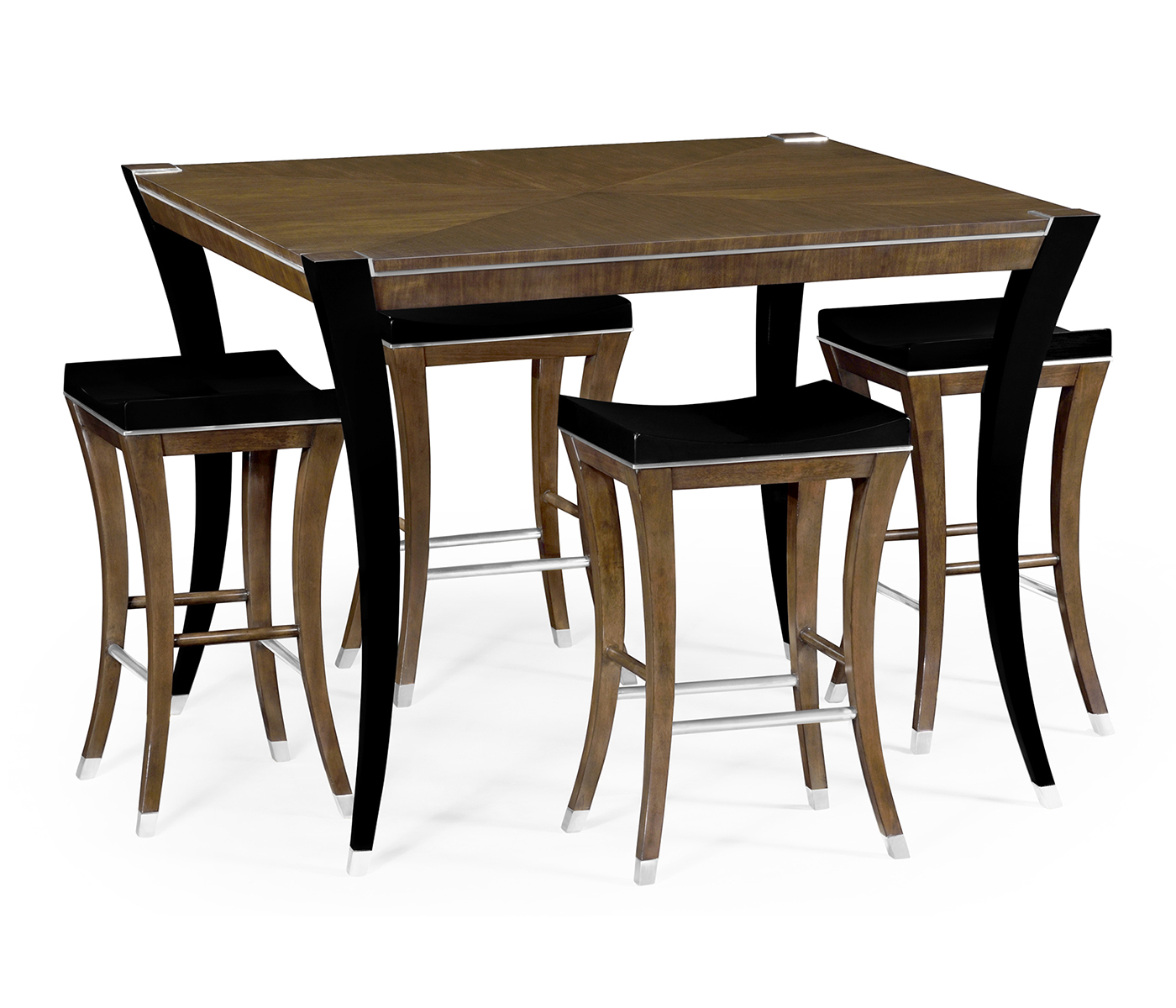 Manhattan Walnut Counter Stool