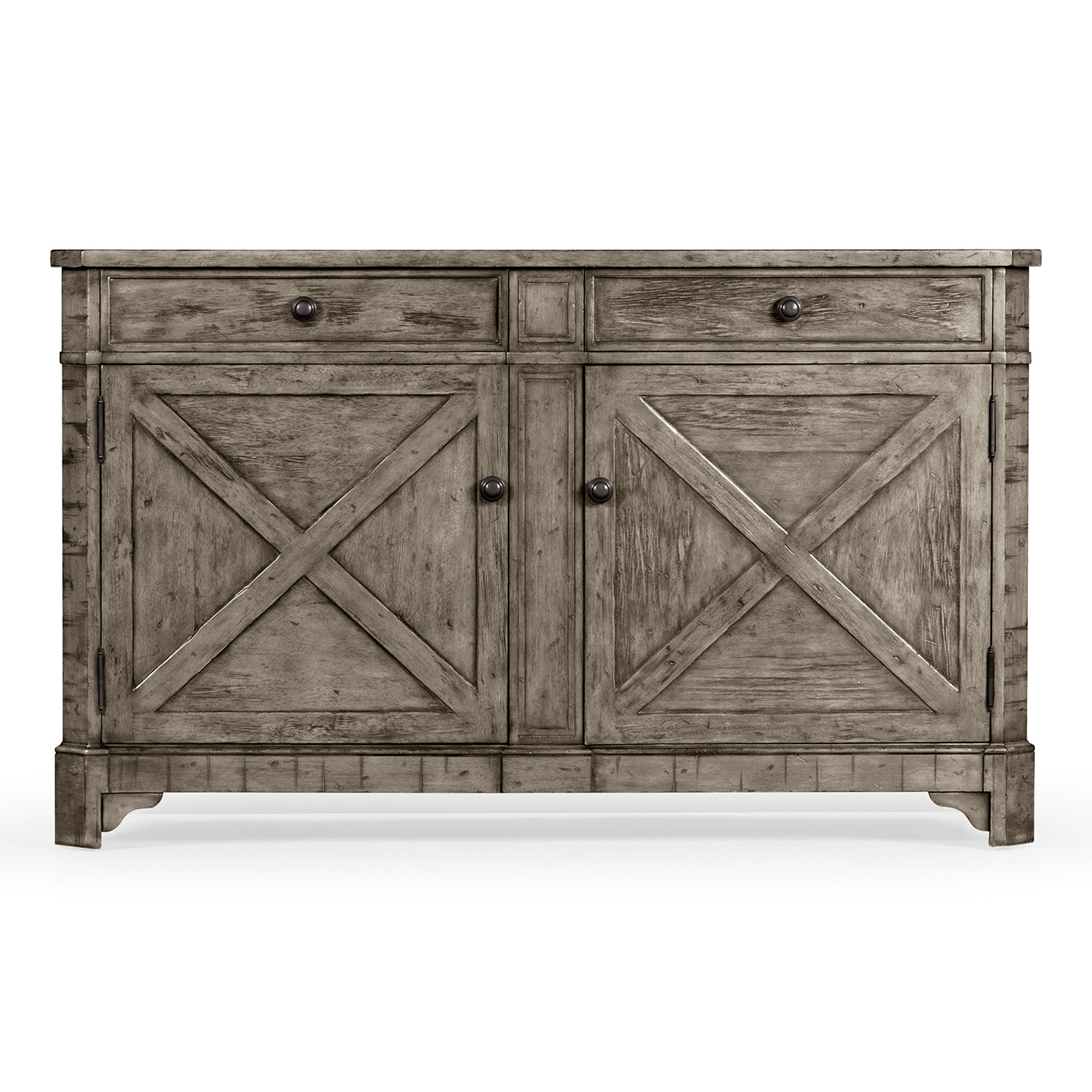 Casual Dark Grey Credenza