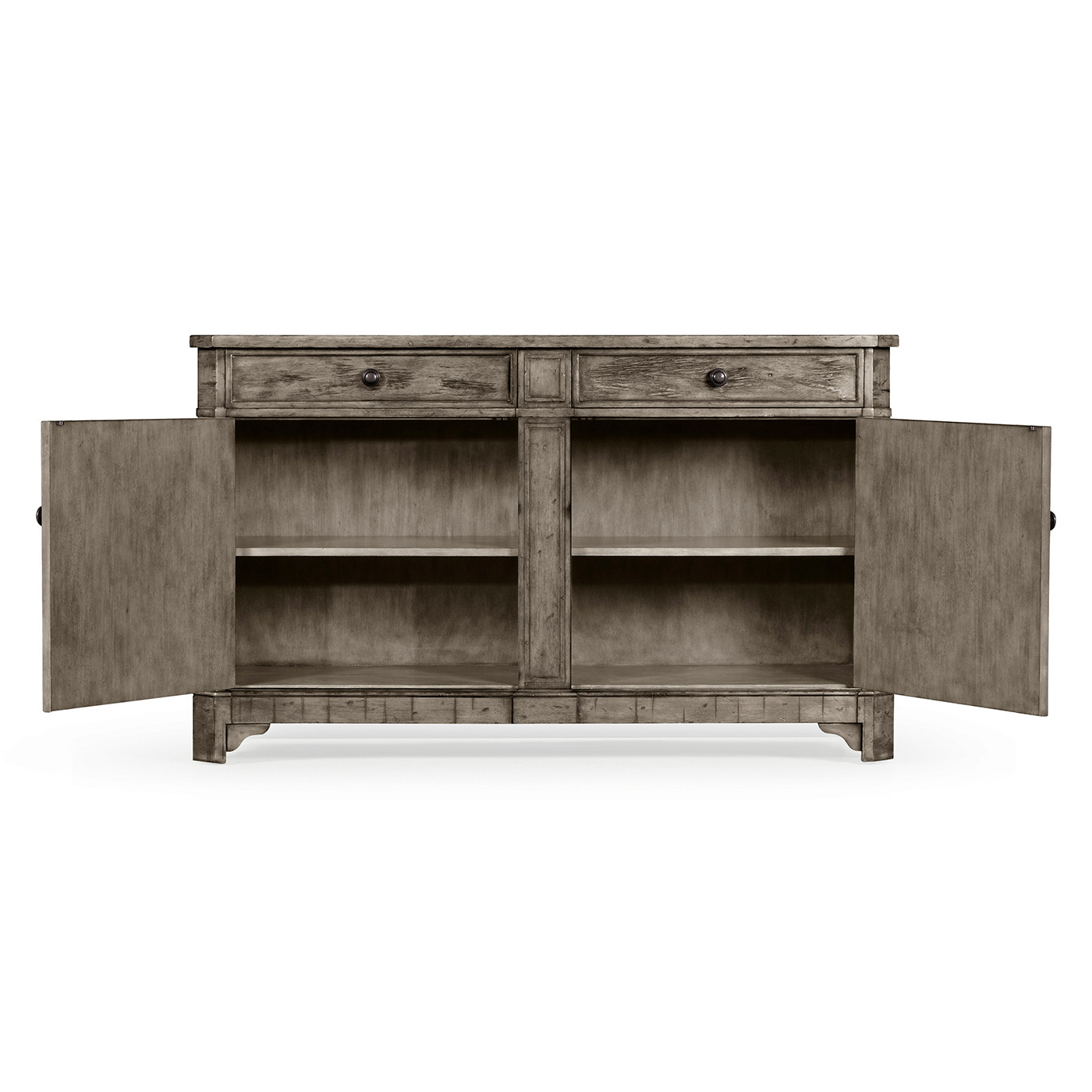 Casual Dark Grey Credenza