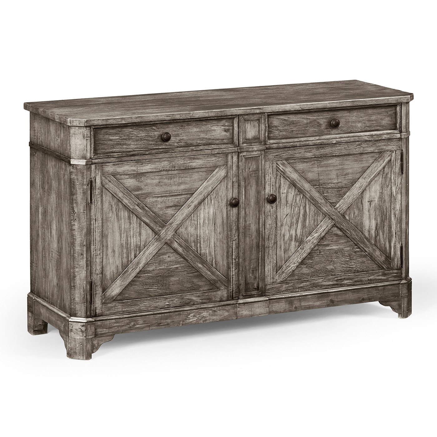 Casual Dark Grey Credenza