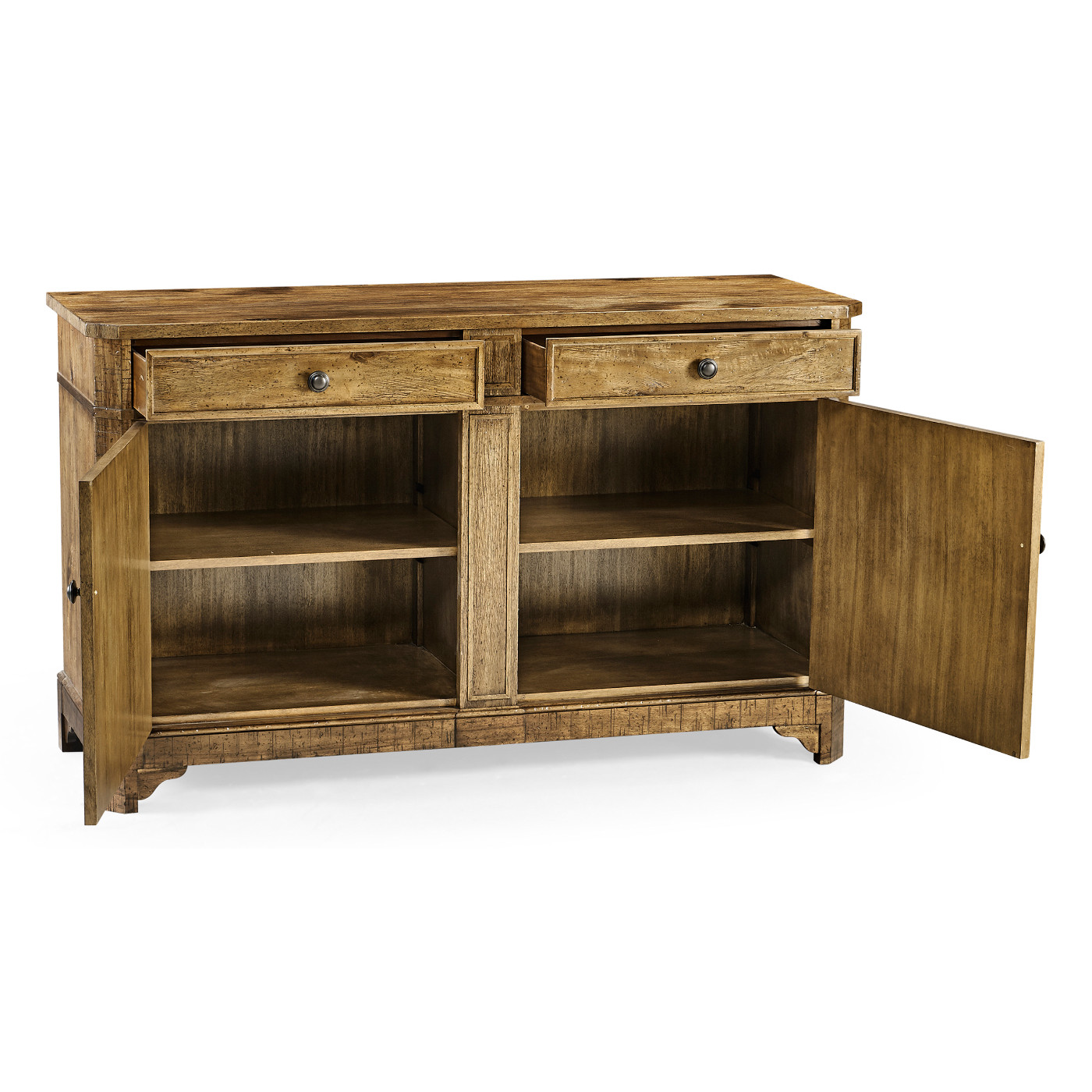 Casual Medium Driftwood Credenza