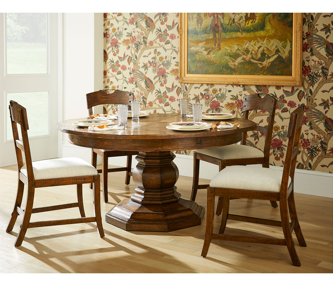 Casual Extendable Dining Table