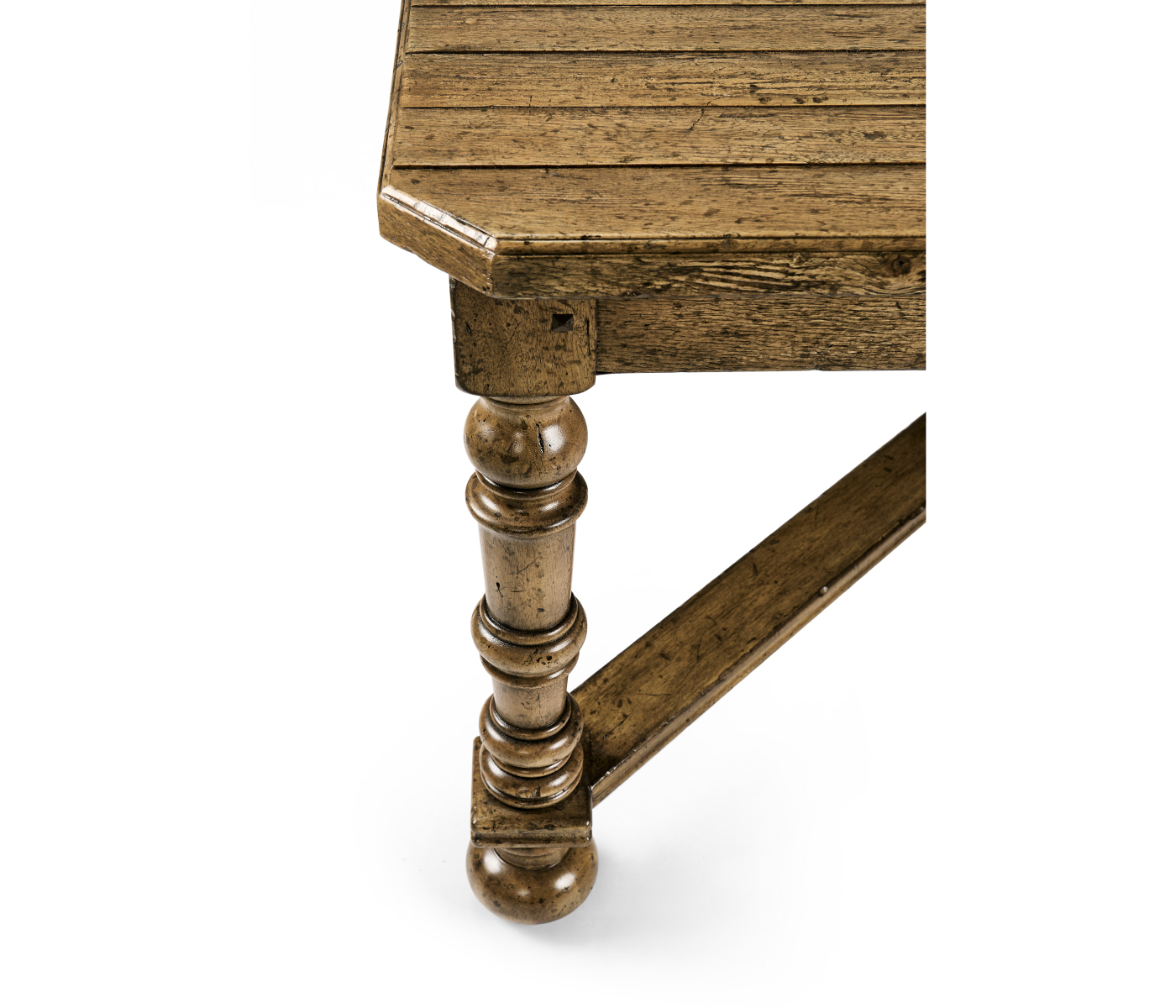 Medium Driftwood Large Square Parquet Coffee Table