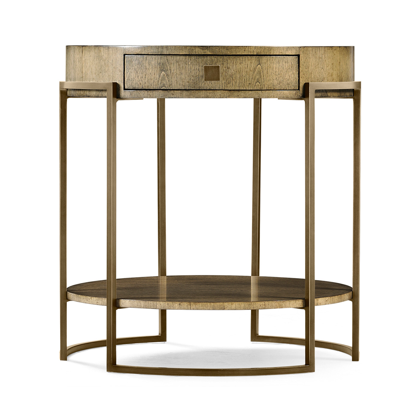 Chestnut Round Side Table