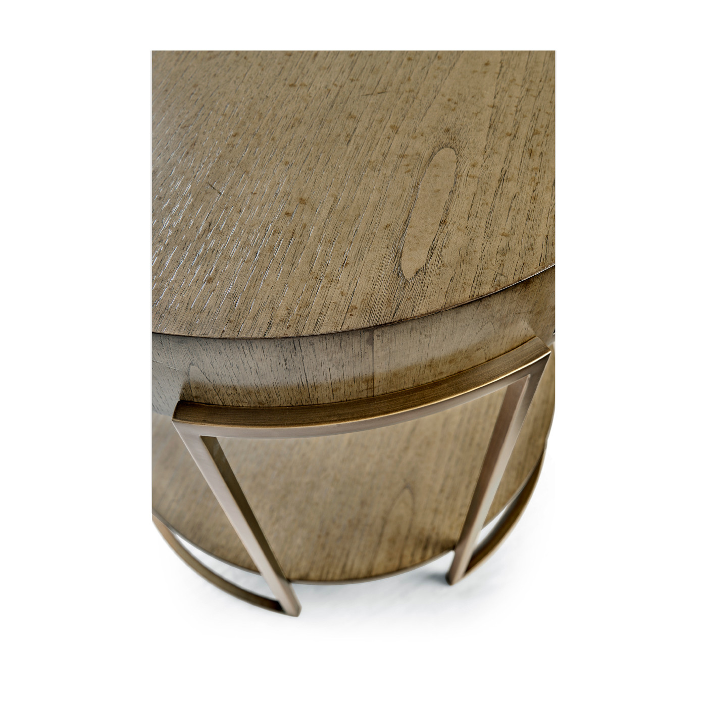 Chestnut Round Side Table