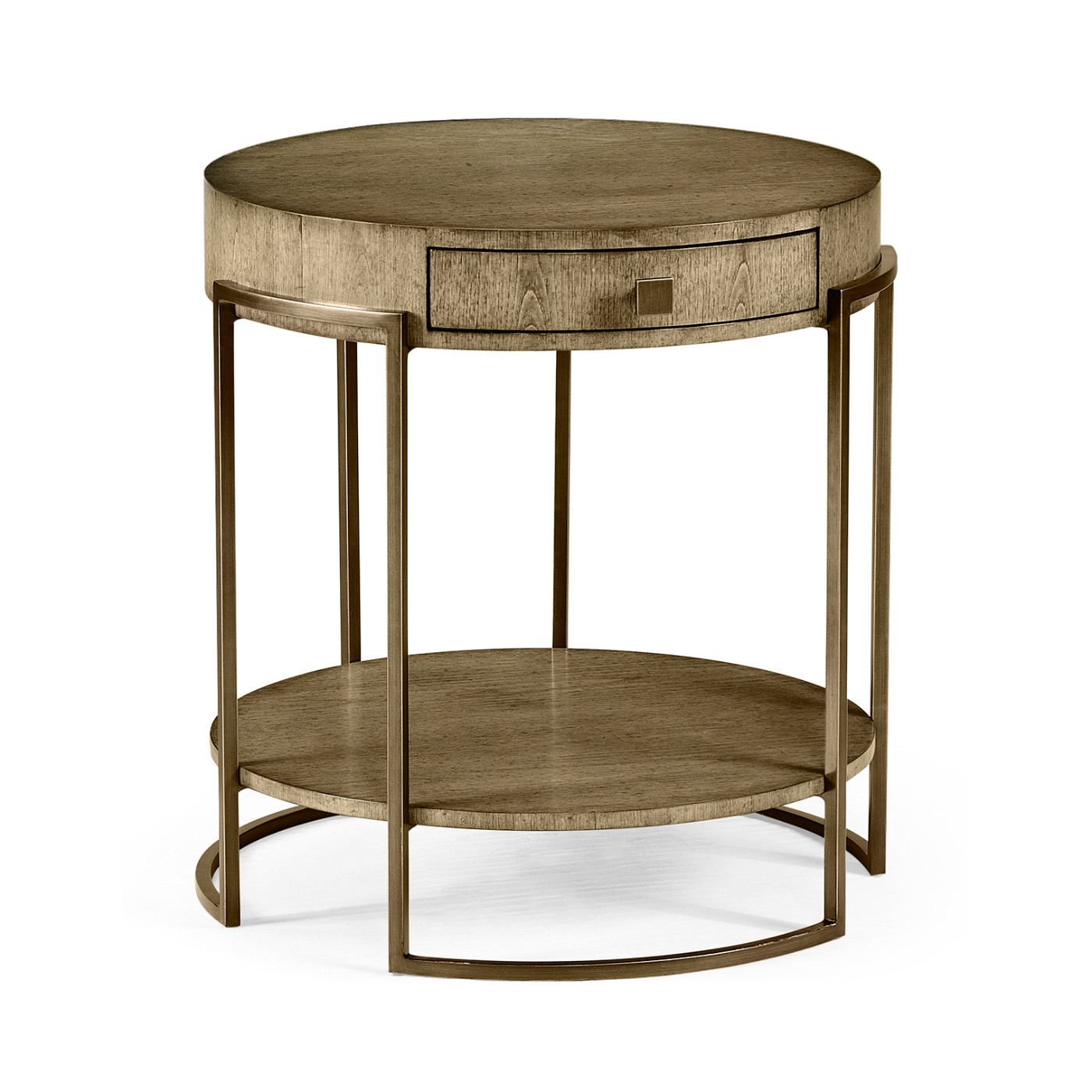 Chestnut Round Side Table