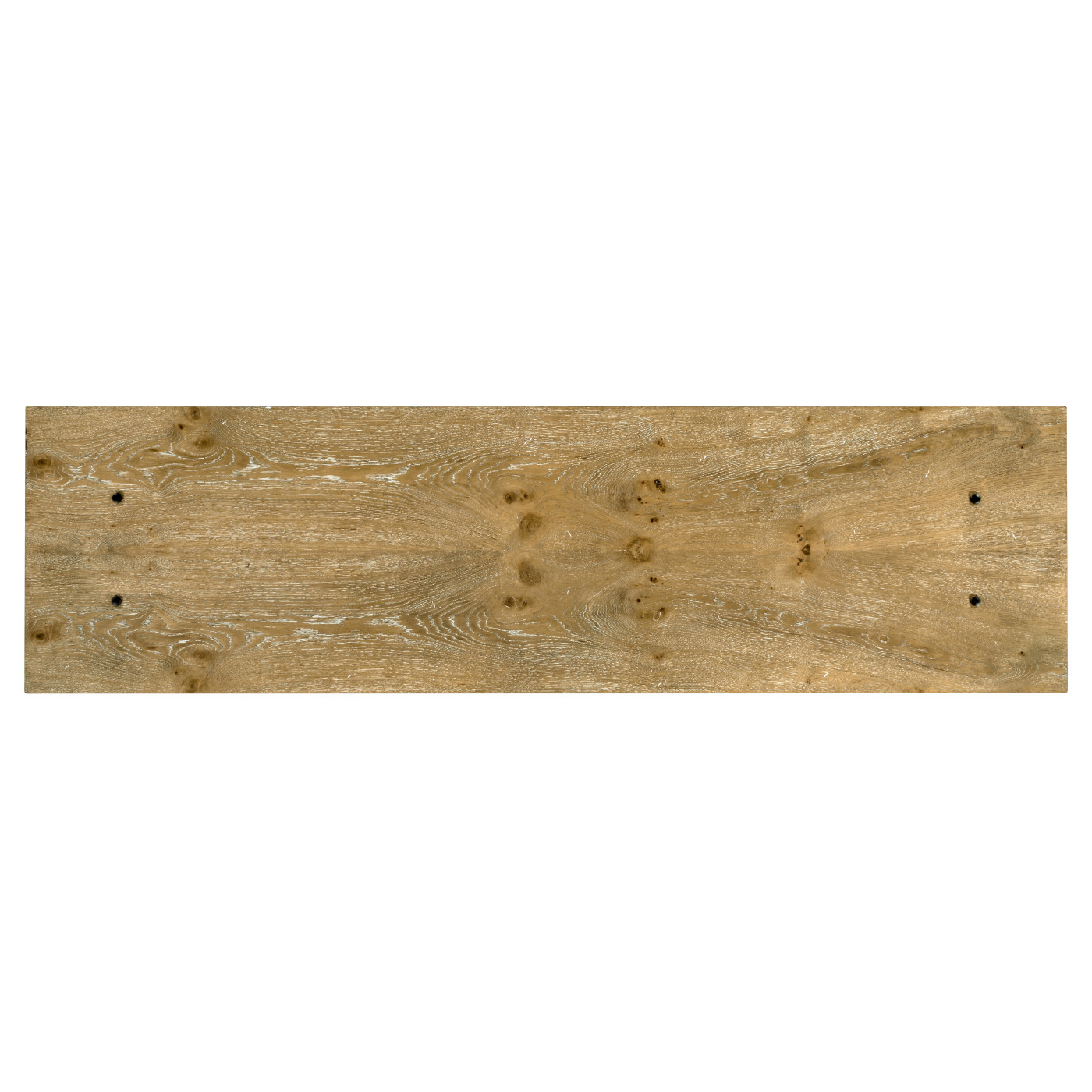 Rectangular Console Table with Iron Base