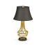 Gilded iron table lamp