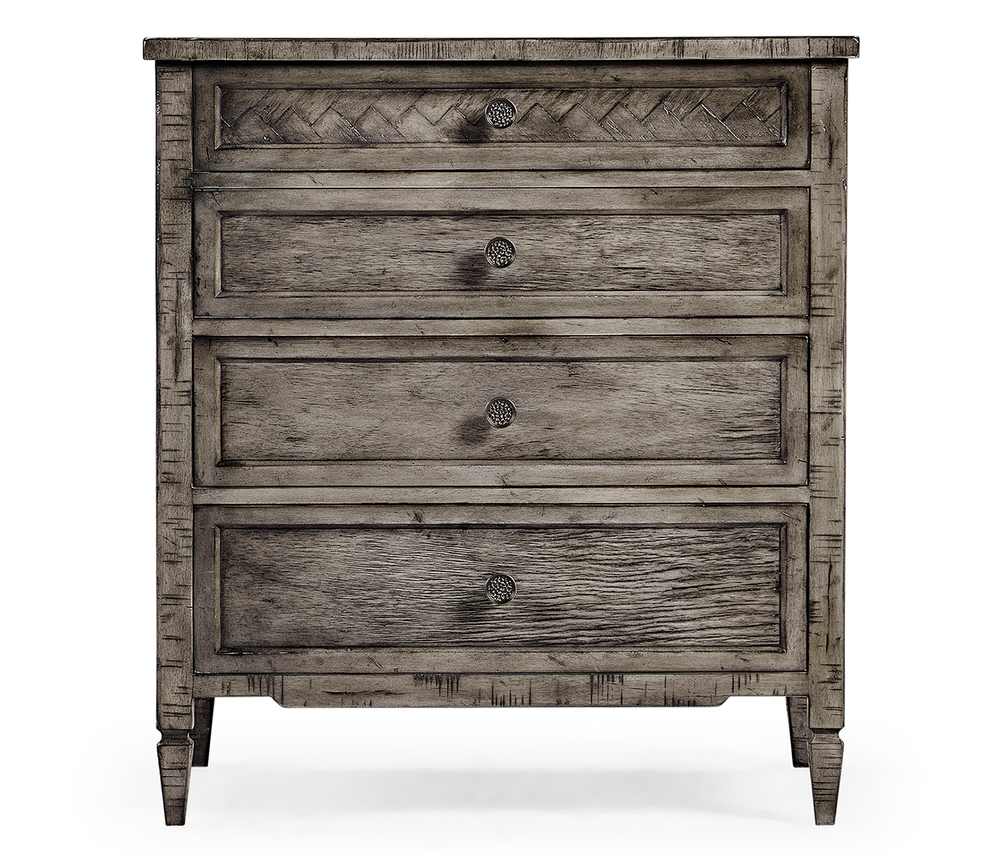 Small Chest of Drawers in Antique Dark Grey